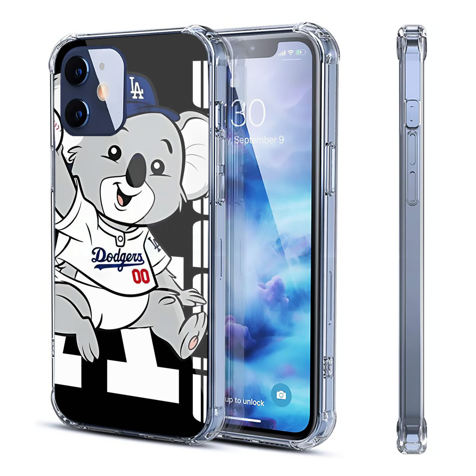  Clear IPhone 12 Case – Soft TPU With UV Print – Enhanced Drop Protection, Precise Fit, Anti-Fingerprint, Customizable Design, Scratch-Resistant, Yellow-Resistant